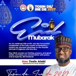 Eid-el-Fitr: Egbeda/Ona-Ara Reps Hopeful, Tosin Alabi, Felicitates Muslims, Advocates Unity And Generosity IMG-20260320-WA0015.jpg